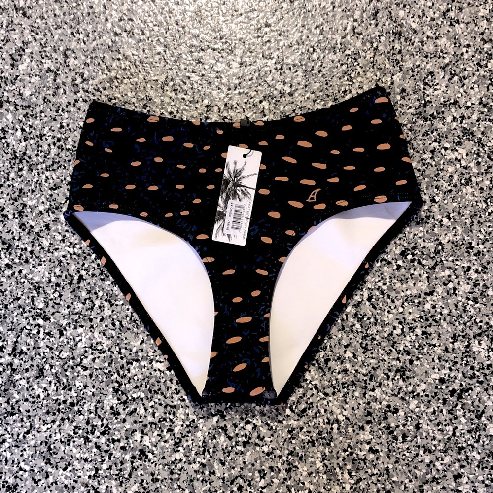 Akela Surf ✦ High-Waist Neoprene Bikini Bottom (XS)